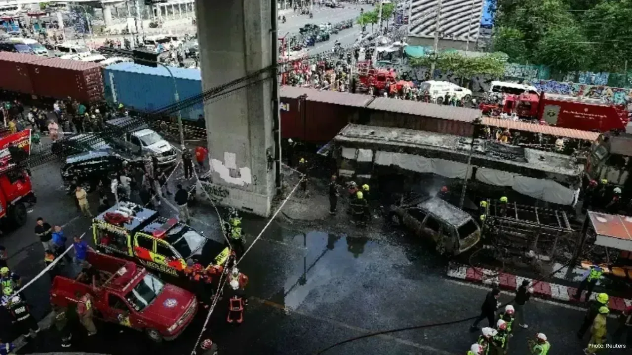 Tragic Collision in Bangkok: 8 Lives Lost, Over 20 Hurt