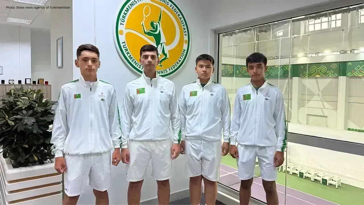 Turkmenistan's U16 Team Aims for Davis Cup Qualification