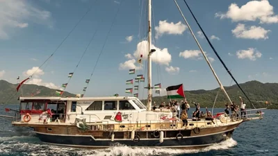 Israeli Naval Forces Halt Gaza-Bound Aid Flotilla as F…