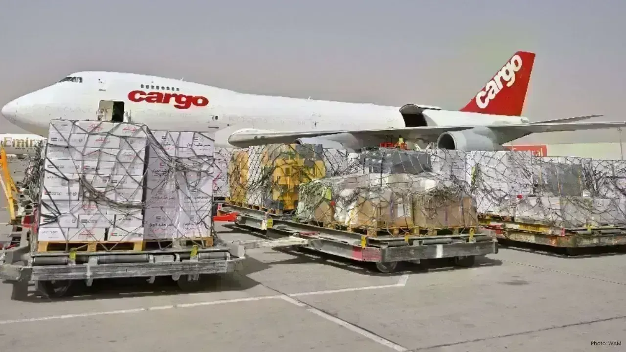 UAE Dispatches 100 Tonnes of Aid to Gaza Ahead of Eid Festivities