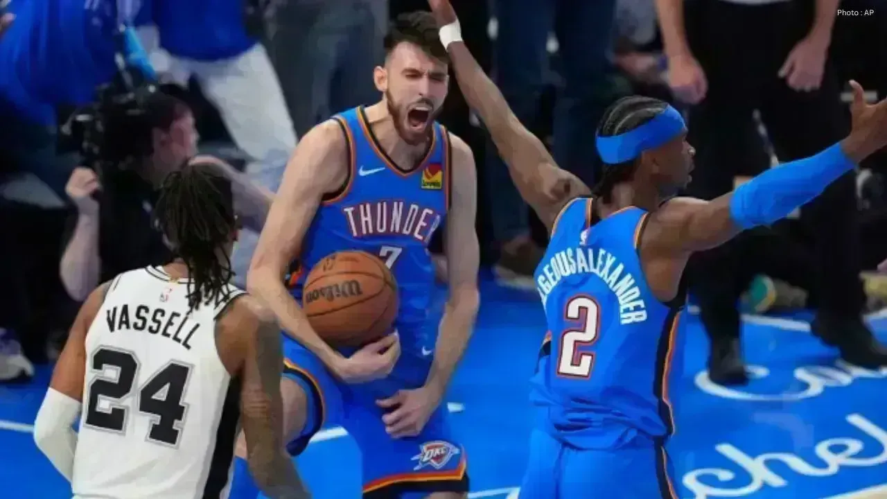 Thunder Stuns Spurs with Gilgeous-Alexander's 30-Point Performance in Game 2