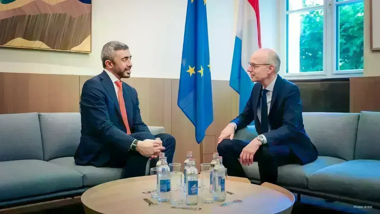Strengthening UAE-Luxembourg Relations Amid Regional Tensions