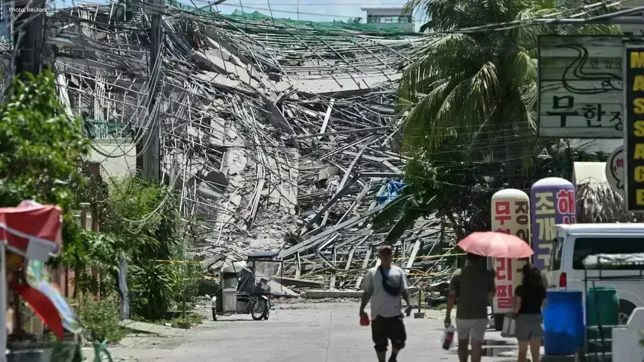 21 Missing After Building Crash in Angeles City, Philippines