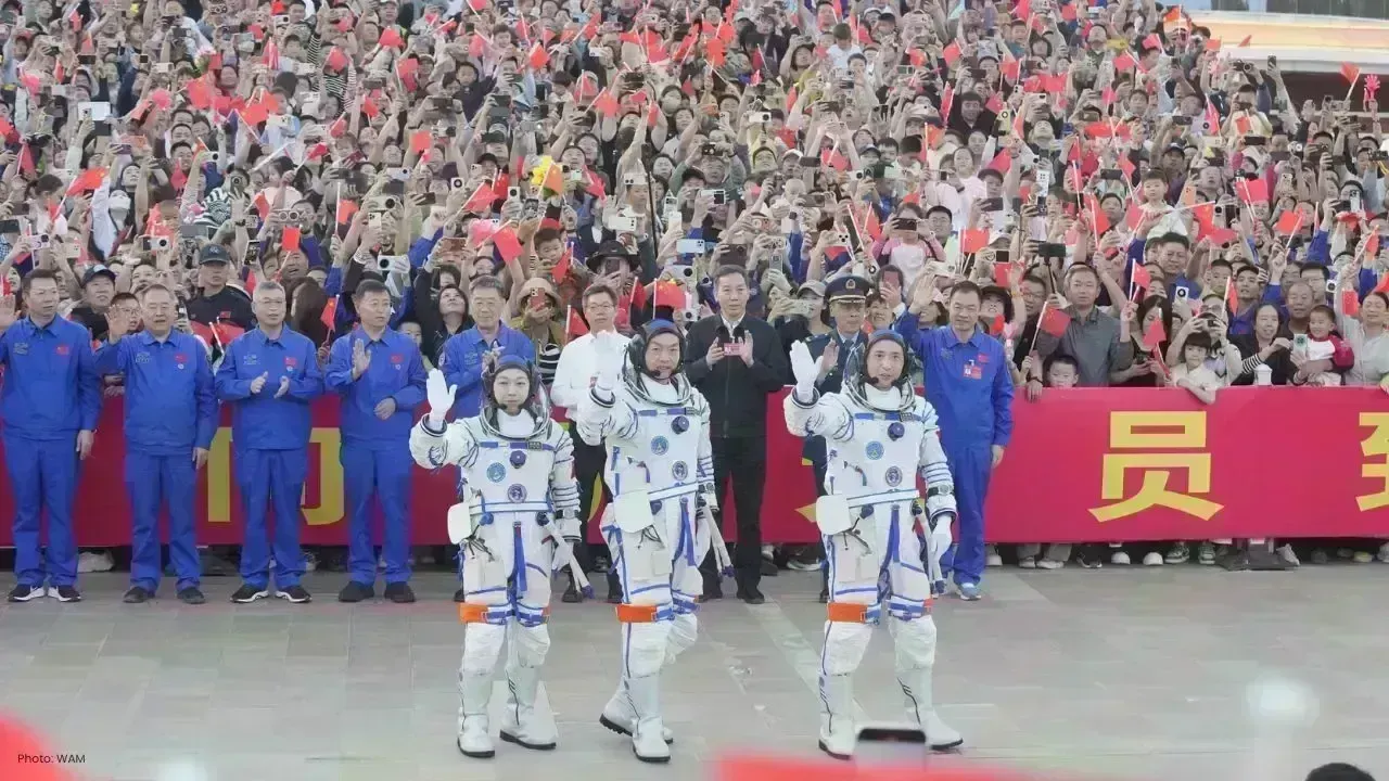 Shenzhou-23 Crew Arrives at Tiangong Space Station