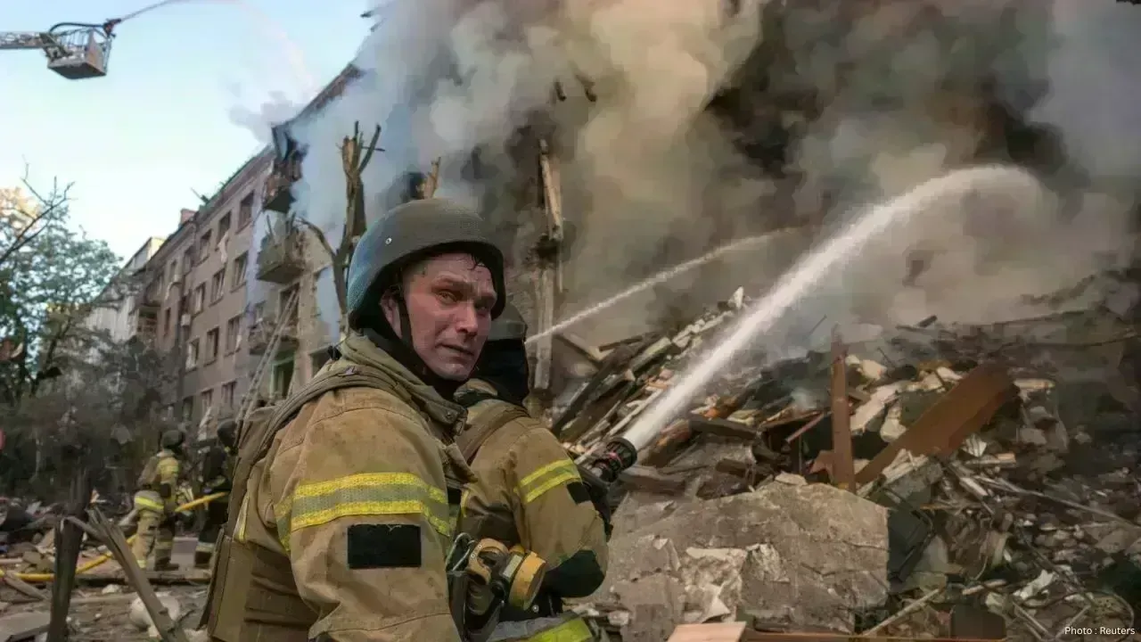 Kyiv Hit by Massive Missile and Drone Attack Amid Escalating Conflict