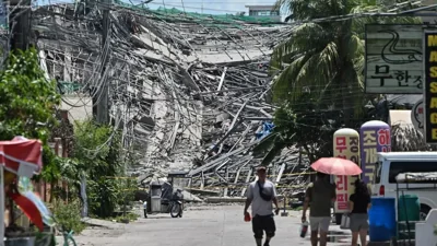 21 Missing After Building Crash in Angeles City, Philippines