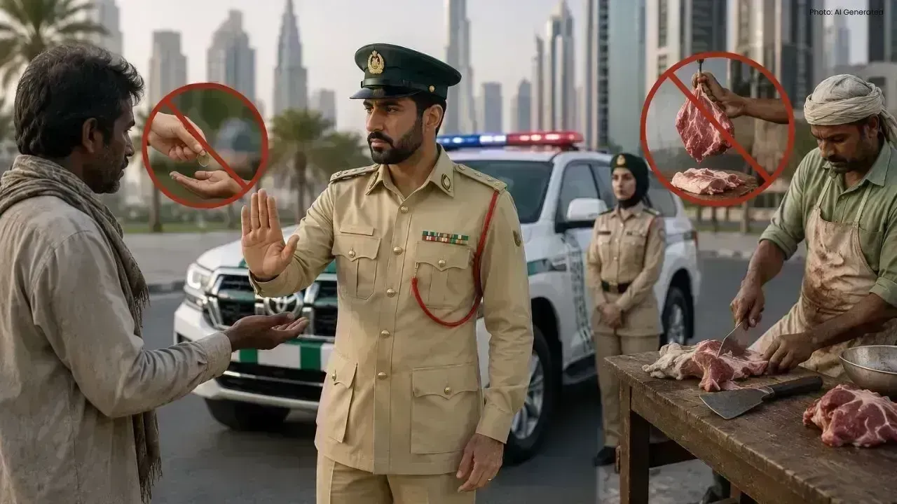 Dubai Police Issue Warning Over Begging and Illegal Butchery