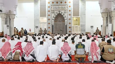 Sheikh Al-Hudhaifi's Arafah Sermon Urges Unity and Piety at Namirah Mosque