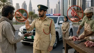 Dubai Police Issue Warning Over Begging and Illegal Butchery