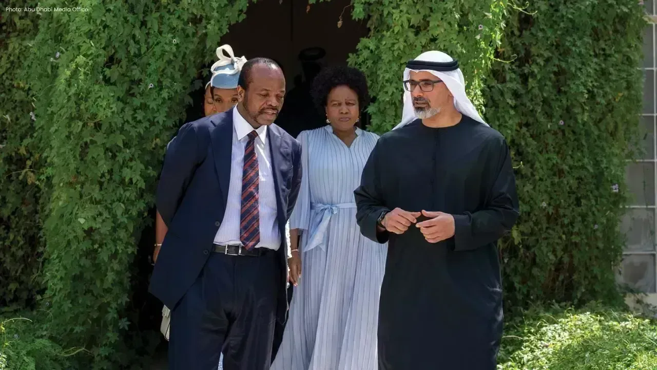 King Mswati III Engages with Abu Dhabi Crown Prince in Constructive Dialogue