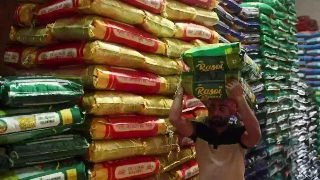 India’s Rice Exports Decline as Gulf Shipments Slow