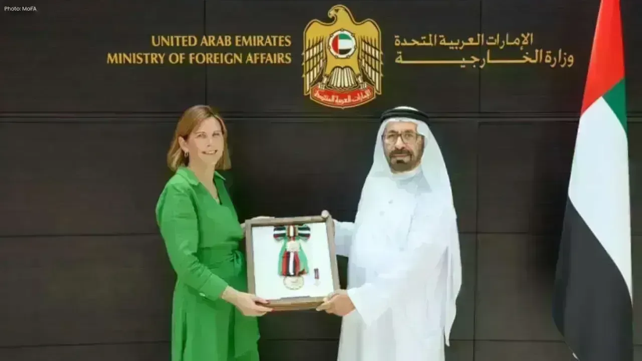 UAE President Awards Order of Zayed II to Irish Ambassador