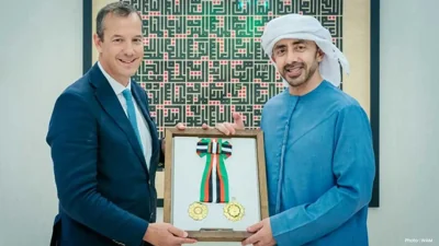 UAE President Recognizes UK Ambassador with Independence Order