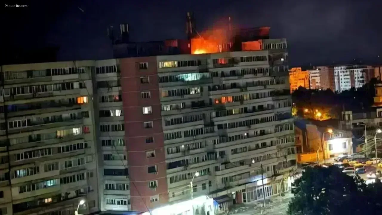 Romania Reports Russian Drone Strike on Apartment, Injuring Two Residents