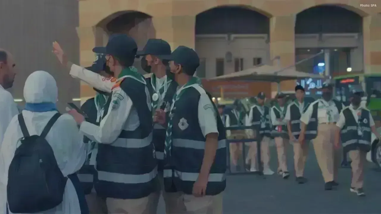Volunteers from the Interior Ministry Enhance Hajj Experience