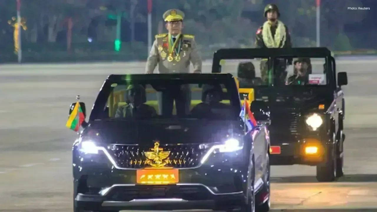 Historic Visit by Myanmar's President to India