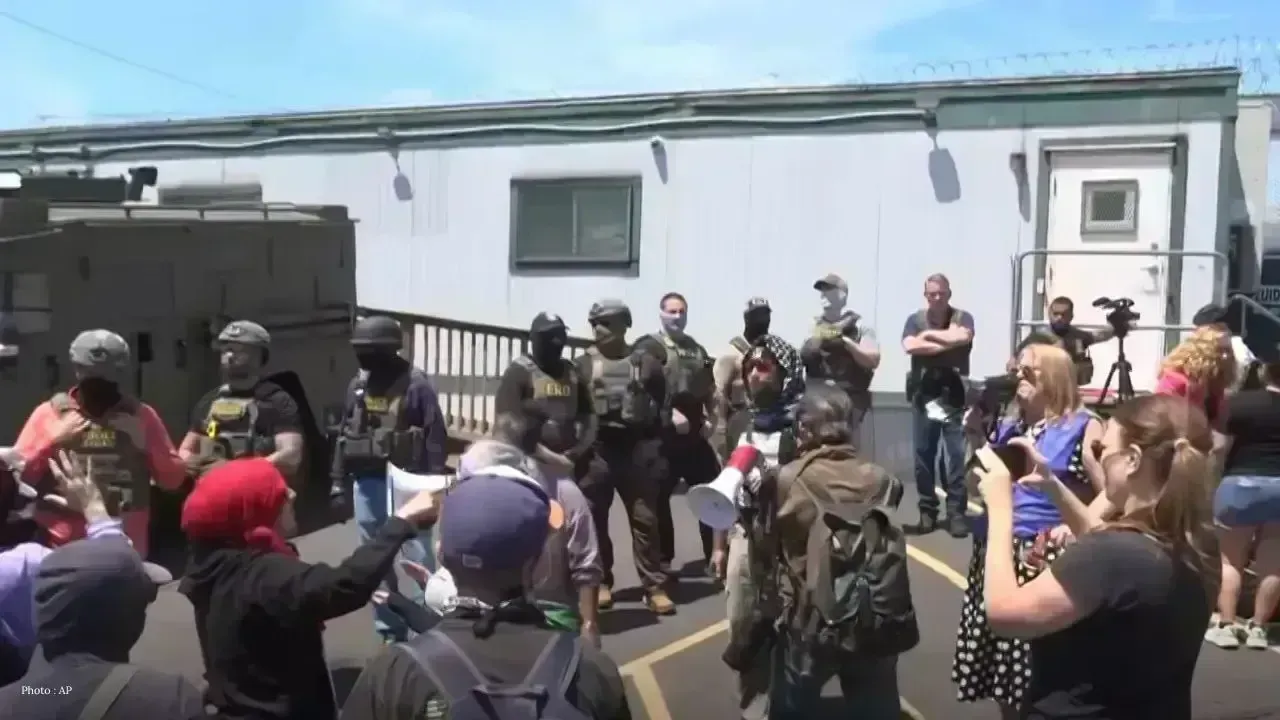 Tear Gas Deployed Amid Protests at Newark ICE Detention Center