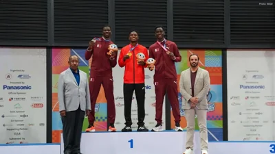 UAE Athletes Achieve Remarkable Double Gold at Asian U20 Championships
