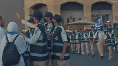 Volunteers from the Interior Ministry Enhance Hajj Experience