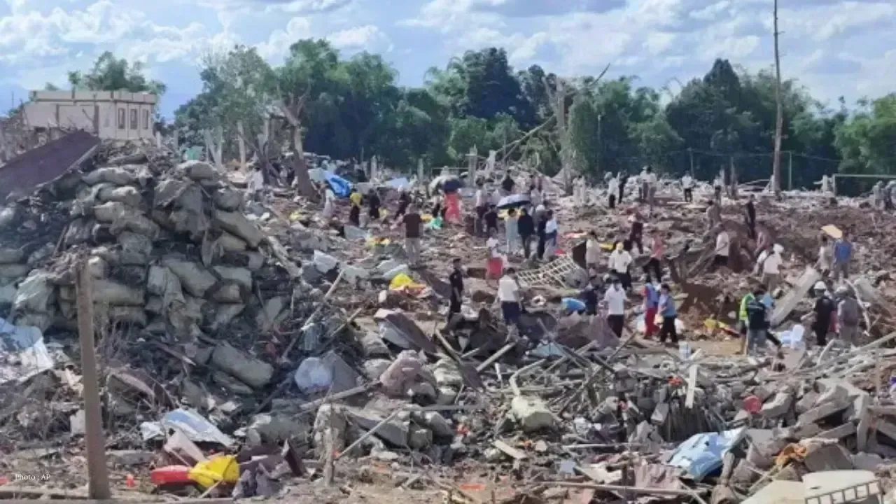 Tragic Building Blast in Myanmar Claims Over 45 Lives and Injures Many