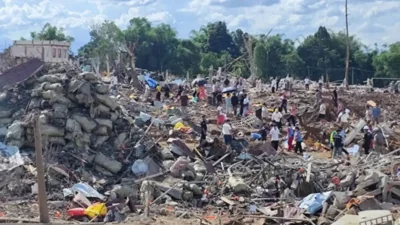 Tragic Building Blast in Myanmar Claims Over 45 Lives …