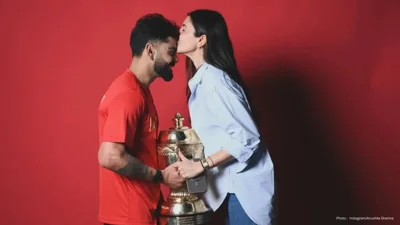 Anushka Sharma and Virat Kohli Celebrate RCB’s Histori…