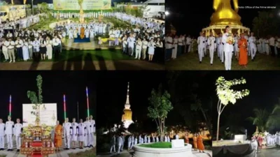Royal Offerings Mark Thailand's Visakha Bucha Celebrat…