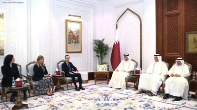 Qatar's Shura Council Head Engages with French and Por…