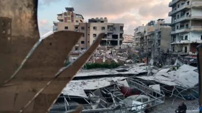 Israel–Hezbollah Tensions Rise as Airstrikes Hit Beirut’s Dahiyeh Region