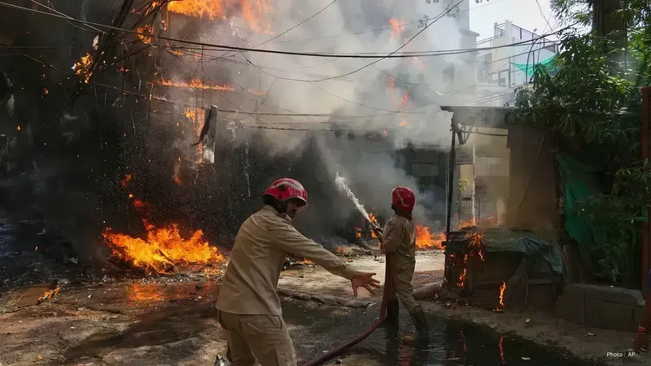 Deadly New Delhi Blaze Exposes Gaps in Fire Safety and Building Compliance