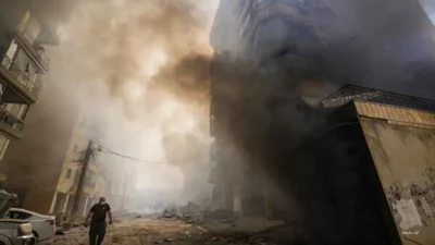 Israeli Airstrike Claims Six Lives Near Beirut Amid Ongoing Ceasefire Talks