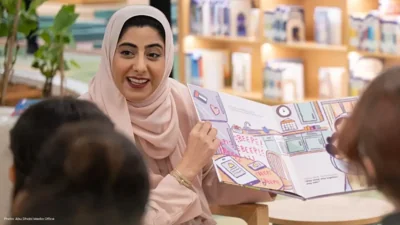 Sheikha Shamma Unveils New Children's Book at Abu Dhabi Library