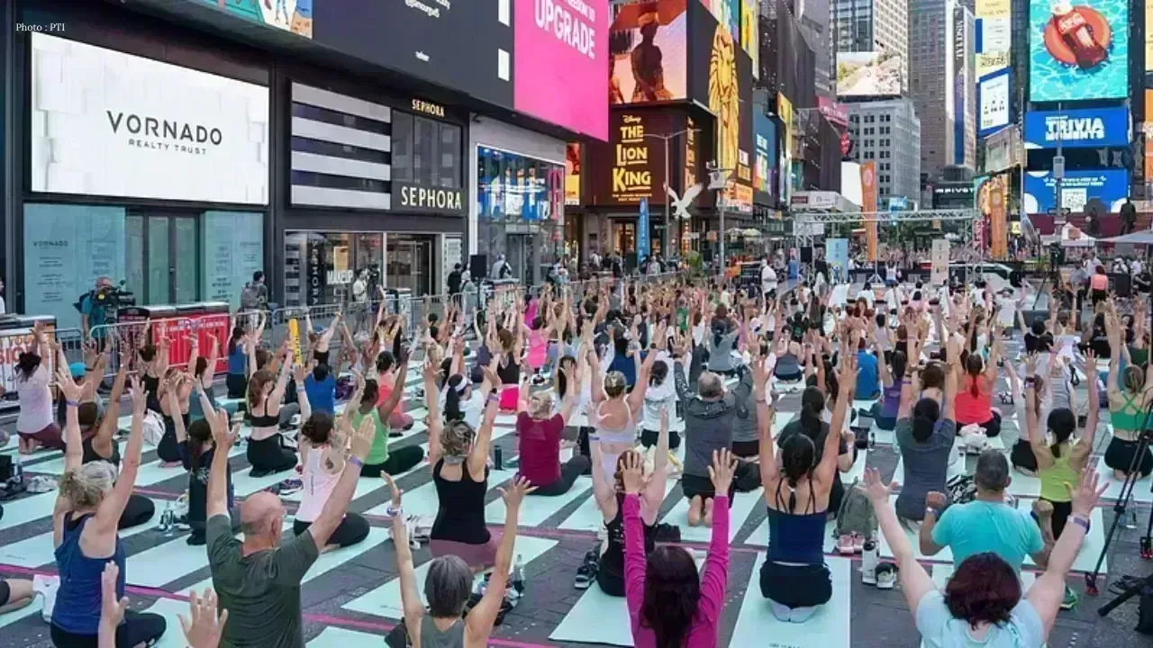 Baba Ramdev to Lead Yoga Day Festivities in Times Square
