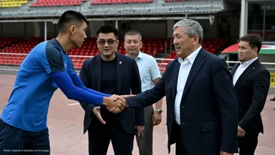 Support for Kyrgyz National Football Team Ahead of Mat…