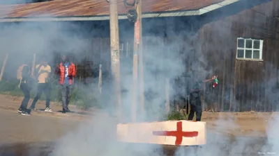 Kenya Police Use Tear Gas as Protests Erupt Over US Eb…